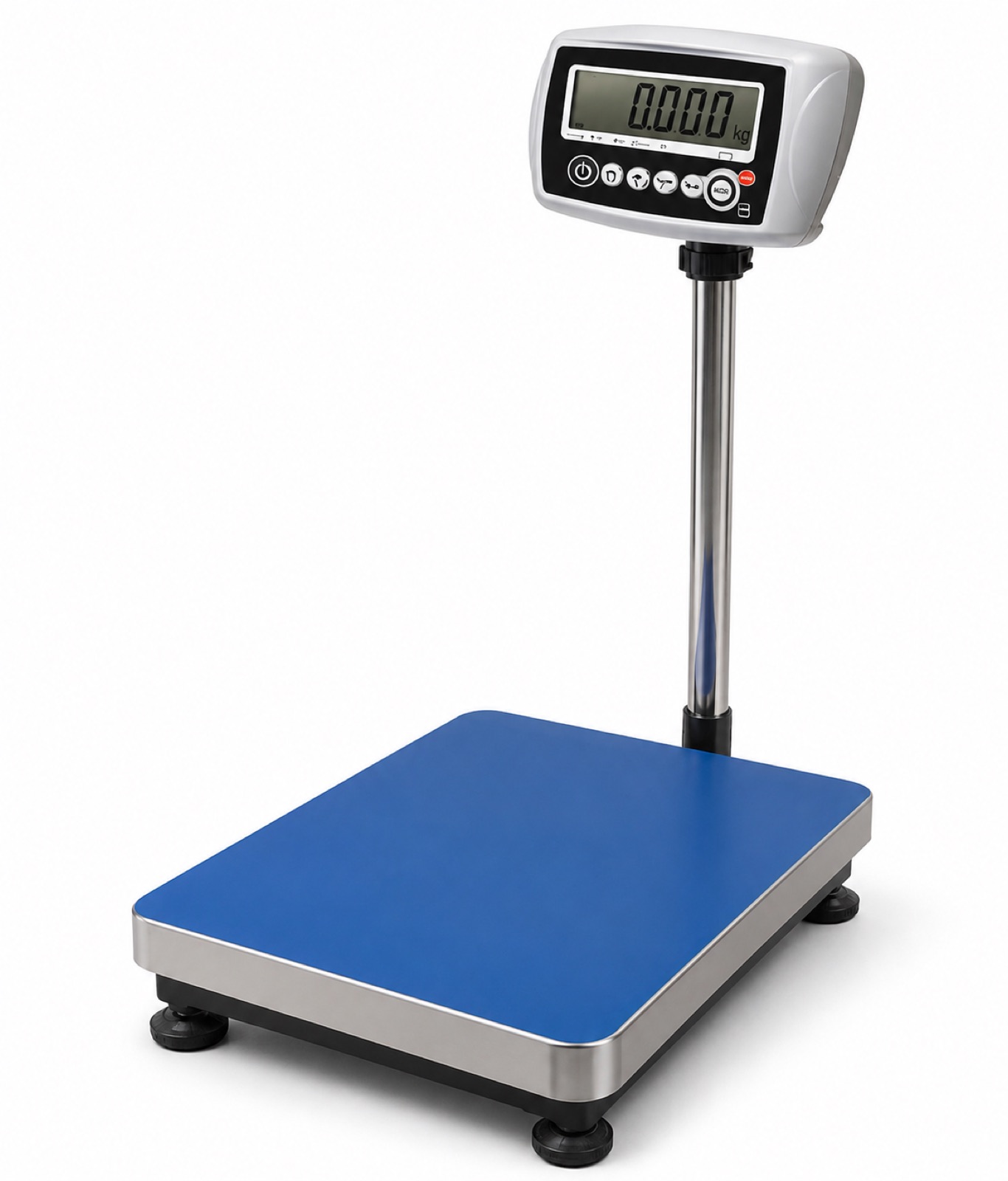 Digital platform scale with column indicator