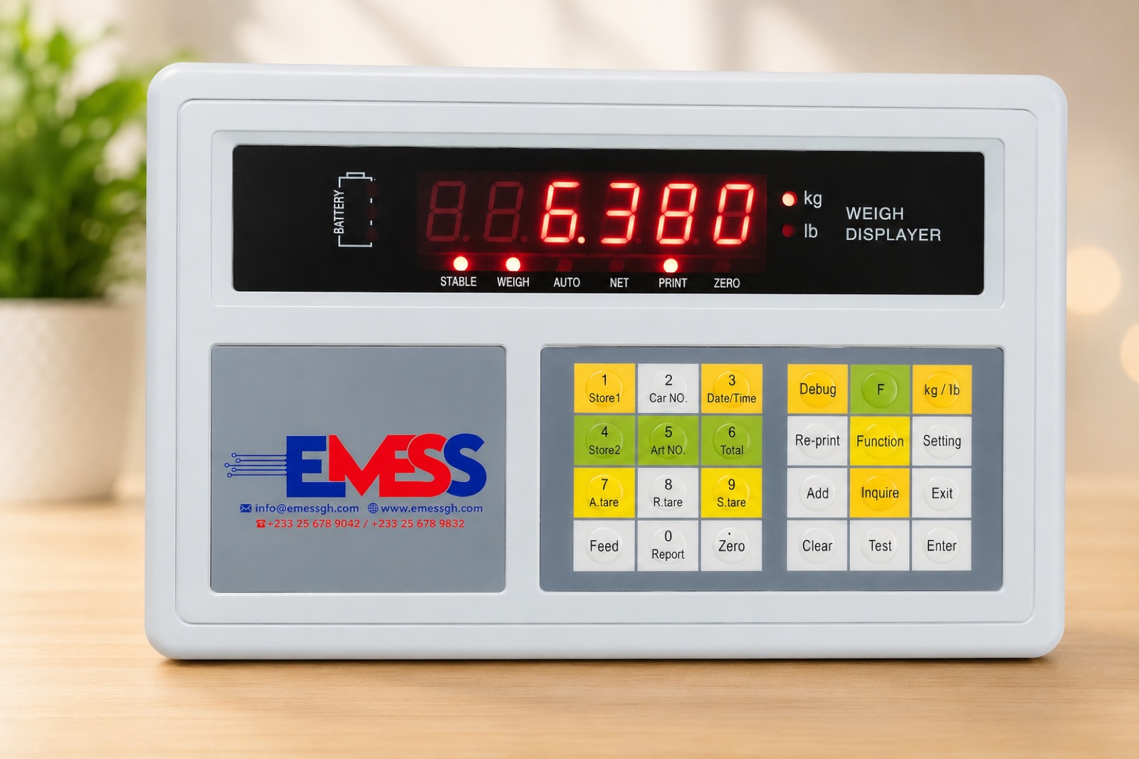 AR37 weighing indicator
