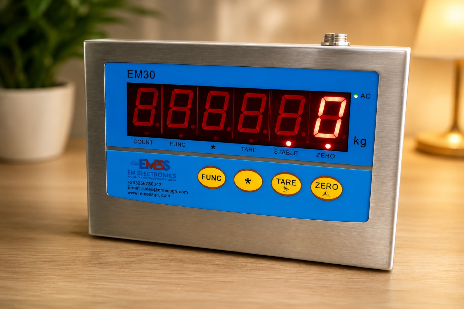 EM30 axle weighing indicator