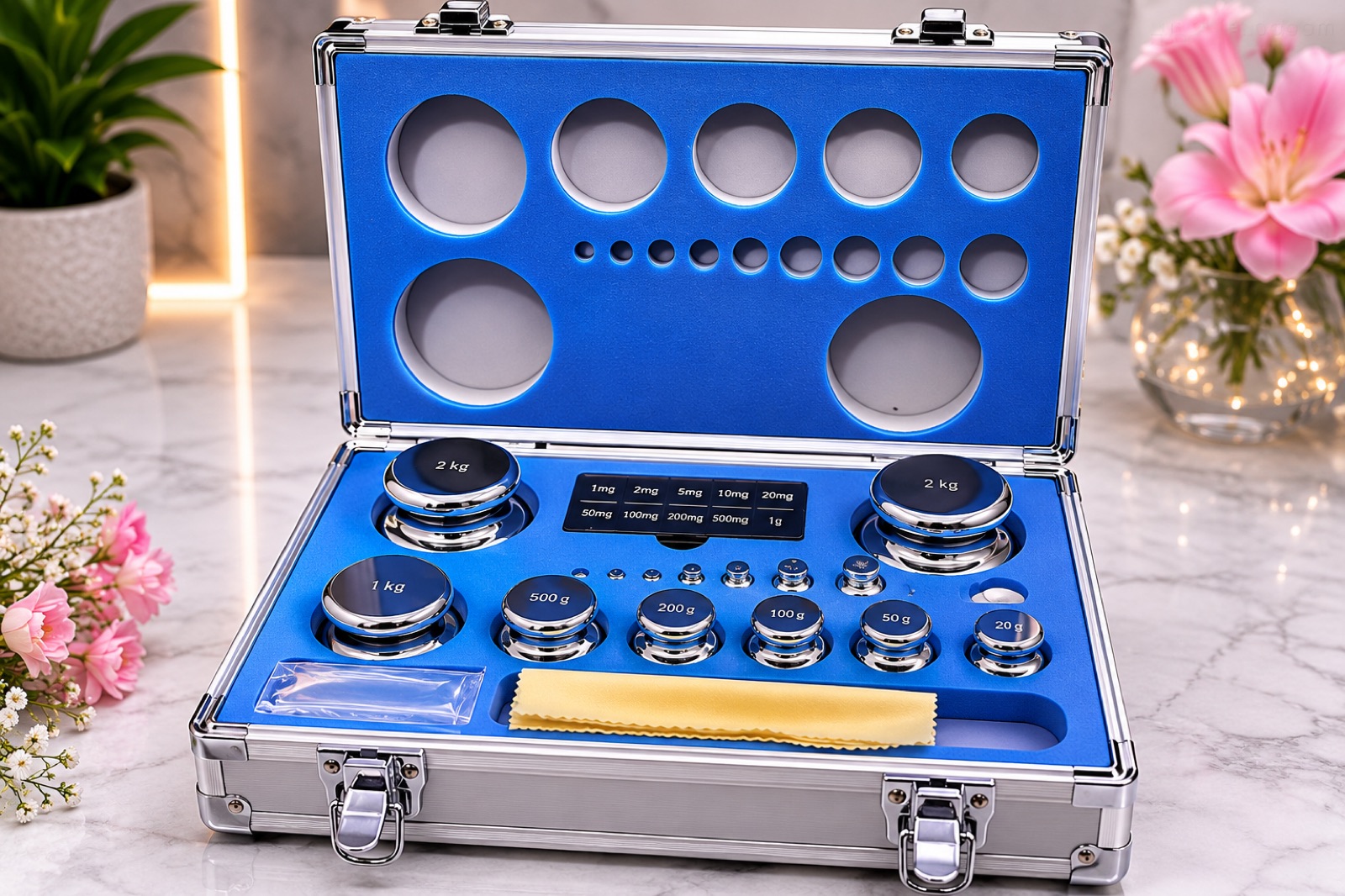 Precision calibration weight set